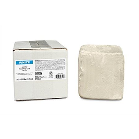 AMERICAN ART CLAY CO American Art Clay Ama46318R Amaco Air Dry Clay White 25 Lb AMA46318R